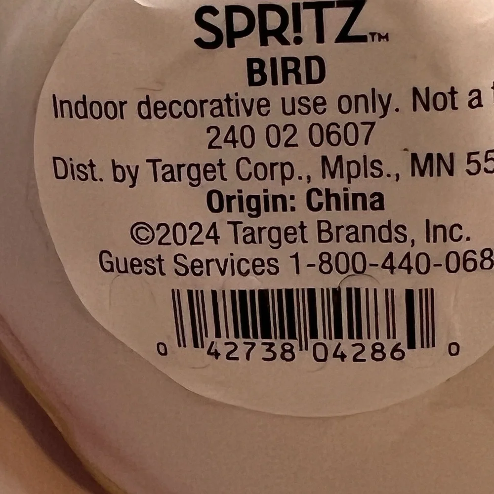NEWEST 2025 Target Ceramic Valentines Love Birds Spritz